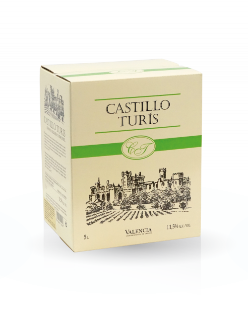 Vino blanco Bag In Box Castillo de Turís