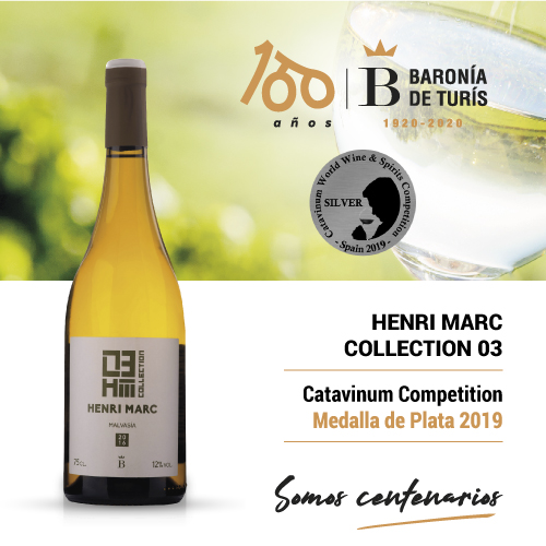 Vino tinto monovarietal Henri Marc 03 Malvasía Plata Catavinum 2019