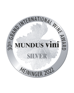 Medalla de Plata para Viña Poniente blanco en la competencia de vinos MUNDUS VINI 2022